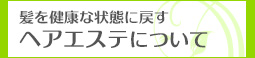 ヘアエステについて